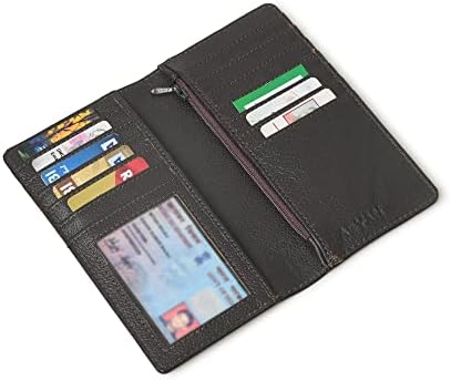 ADYAN Men's Billfold and Pass case Wallets Durable Bifold Wallets Credit Card Holder Slim Wallet Purse