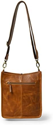 ADYAN Western leather Hair On Crossbody Bag for Women, Handcrafted and Handtooled Borders with Adjustable and Detachable Strap Shoulder Strap