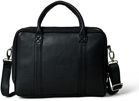 ADYAN Leather Briefcases for Men and Women Travel Messenger Bag Laptop Bag Business Vintage Leather Best Office Satchel Bag