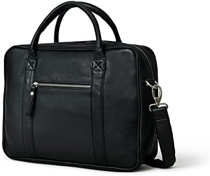 ADYAN Leather Briefcases for Men and Women Travel Messenger Bag Laptop Bag Business Vintage Leather Best Office Satchel Bag