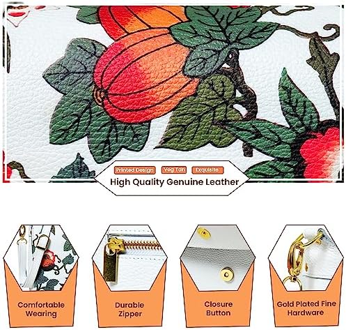 ADYAN Handmade White Leather Crossbody Purses for Women Vegetable Tanned Crossbody Bag