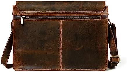 Buffalo Leather Men's Messenger Bag