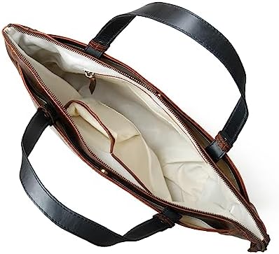 ADYAN Full Grain Buffalo Leather Women Shoulder Bag | Handbag Purse (Brown)